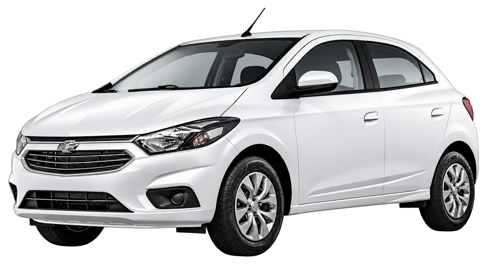 Chevrolet Onix branco conectado à central